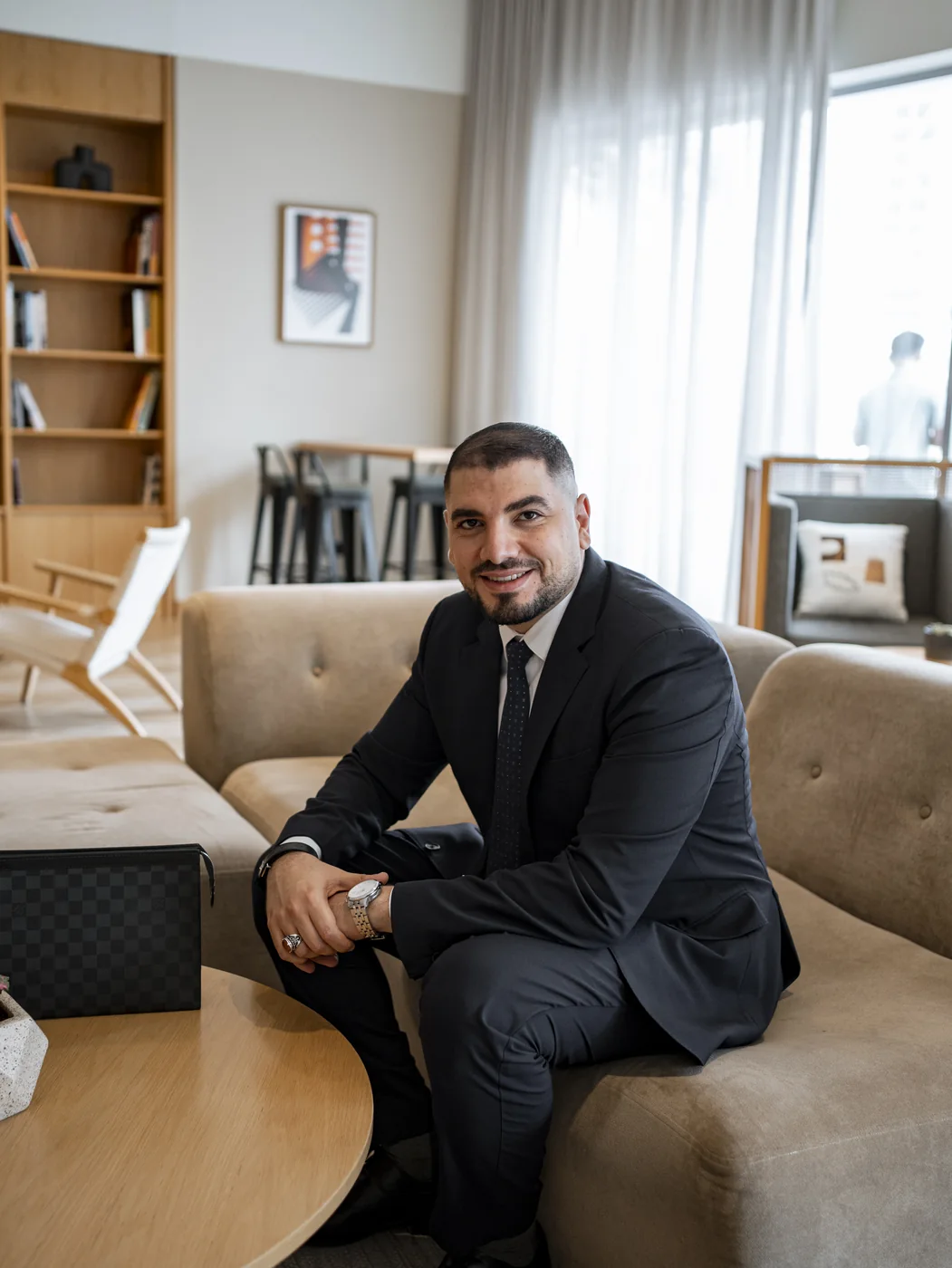 Ahmed El-Sayad overseeing asset stewardship and handover